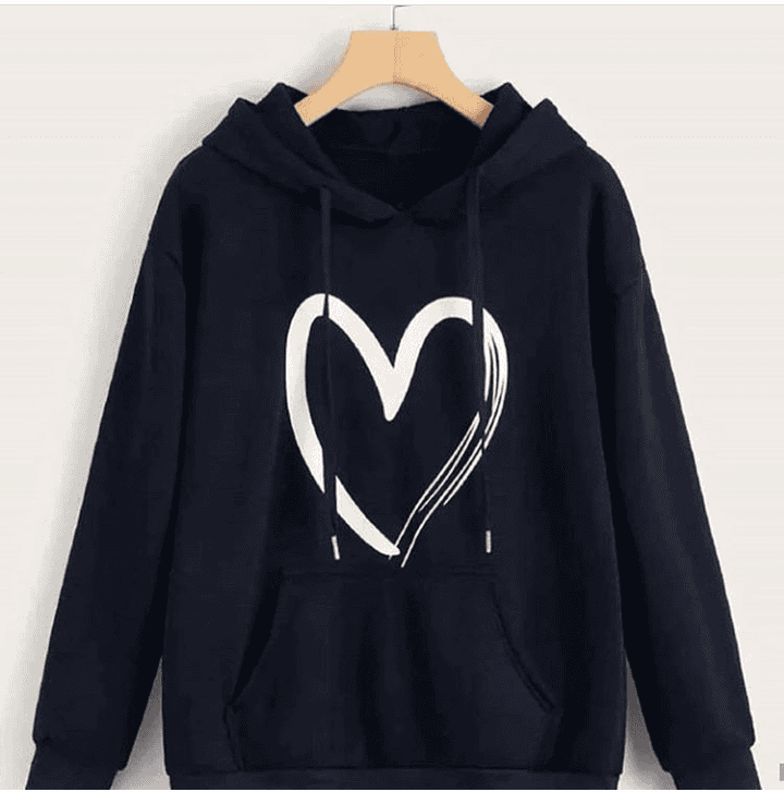 Heart Hoodie Heart Hoodie